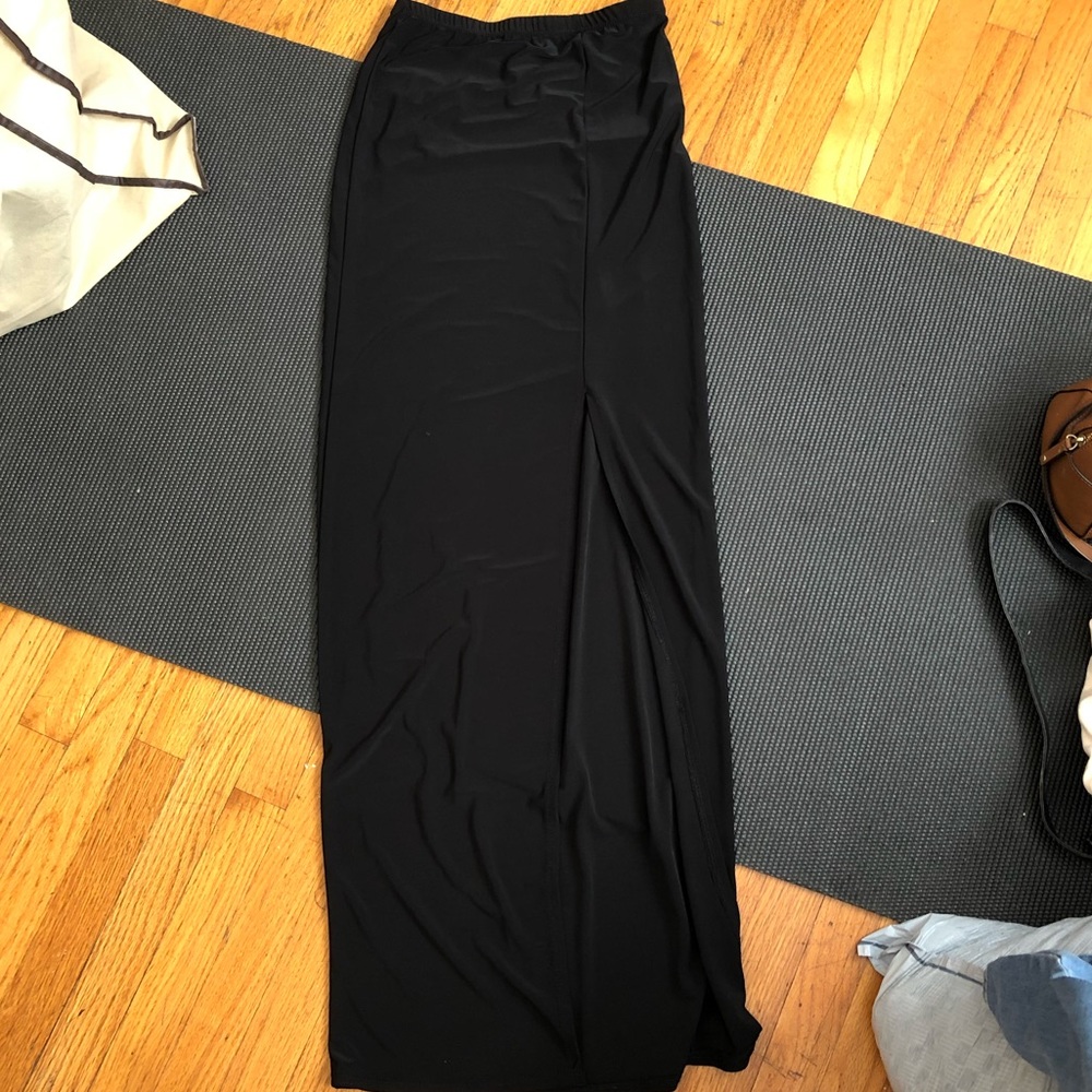 2/$15 Maxi skirt with thigh high split